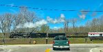 What a beautiful day for a steamer.